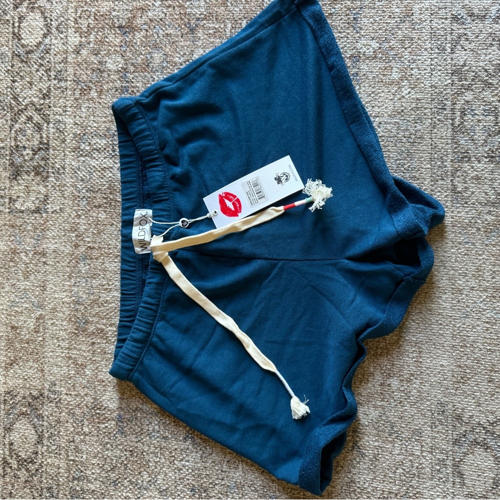 Wildfox Blue Athletic Shorts
